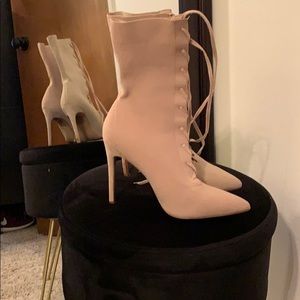 Aldo tan booties